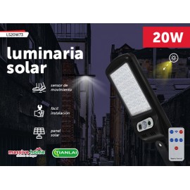 LUMINARIA SOLAR