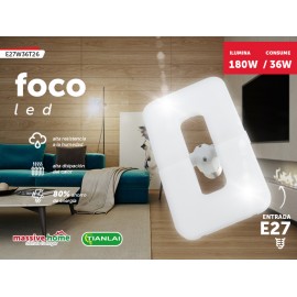 FOCO LED E27W36