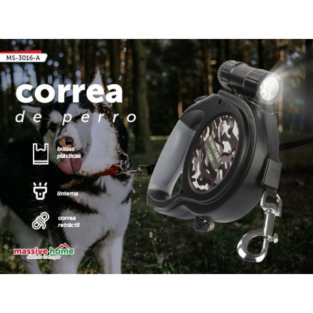 CORREA DE PERRO